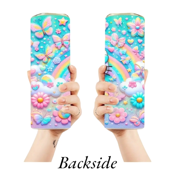 HELLO KITTY Decorative 20oz.Stainless Steel Tumbler For Hot or Cold Drinks - Picture 3 of 8